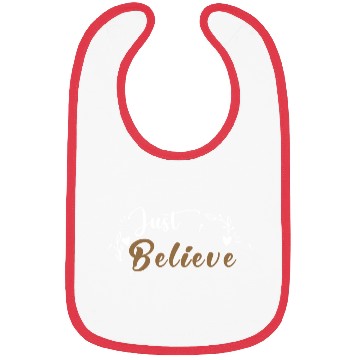 Discover Just Believe Original Brown Bibs
