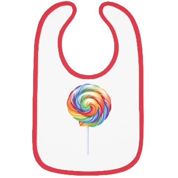 Discover Lollipop Rainbow Sucker Candy Costume Halloween Bibs