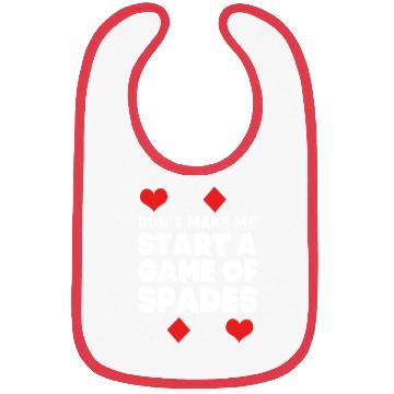Discover Spades Poker Card Game Bibs