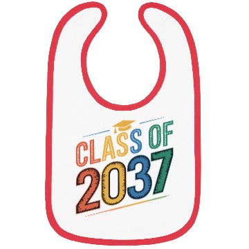 Discover Class of 2037 Grow With Me, Funny back to school Bibs