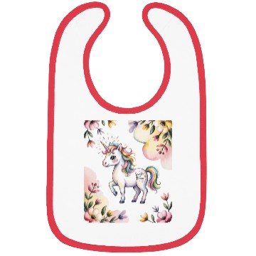 Discover Believe in Magic – Cute Rainbow Unicorn Fantasy Bibs