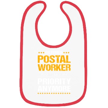 Discover Retired Postal Worker Mail Carrier Bibs