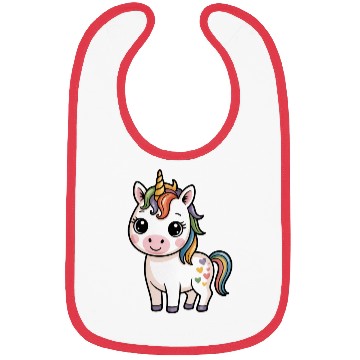 Discover Believe in Magic – Cute Rainbow Unicorn Fantasy Bibs