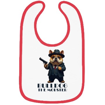 Discover Bulldog the Mobster Bibs