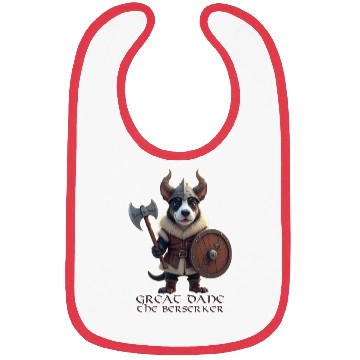 Discover Great Dane the Berserker Bibs