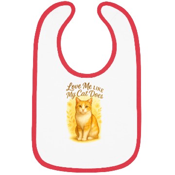 Discover Summer Cat Love Quote Bibs