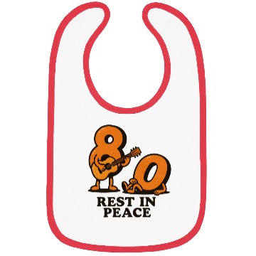 Discover Rest in peace 80s Bibs