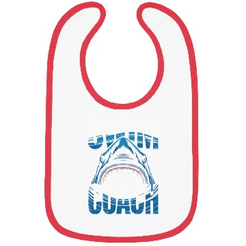Discover Swim Coach Shark Bibs
