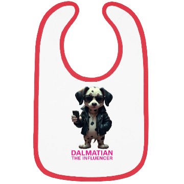 Discover Dalmatian the Influencer Bibs