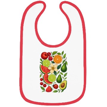 Discover Fruity Garden & Summer Vibes Bibs