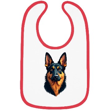 Discover “German Shepherd” – Bold & Beautiful Dogs Bibs