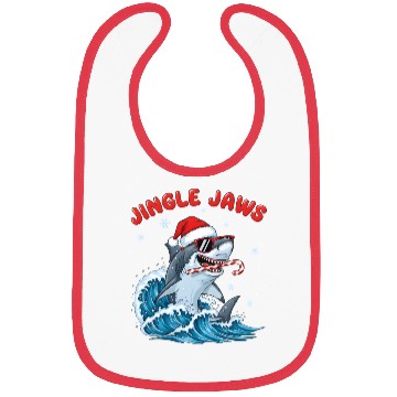 Discover Jingle Jaws – Christmas Holiday with Bite Design Bibs