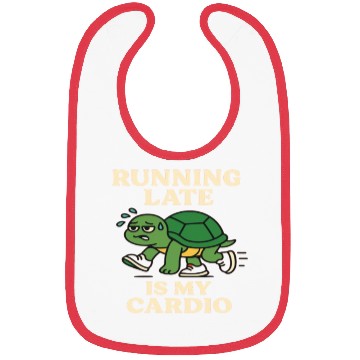 Discover Running Late Turtle Relatable Fitness Bibs