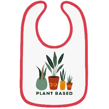 Discover Plant Based Friends Pots Bibs