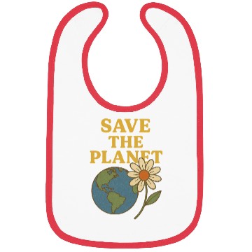 Discover Save The Planet Bibs