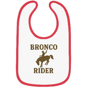 Discover Bronco Rider Horse Bibs