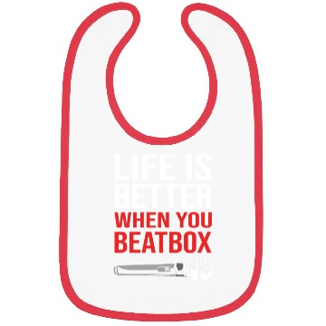 Discover Beatbox Rap Hip Hop Music Bibs