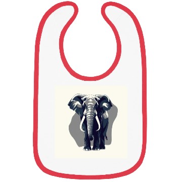 Discover walking elefant Bibs