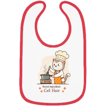 Discover Gourmet Cat Hair Cuisine Bibs