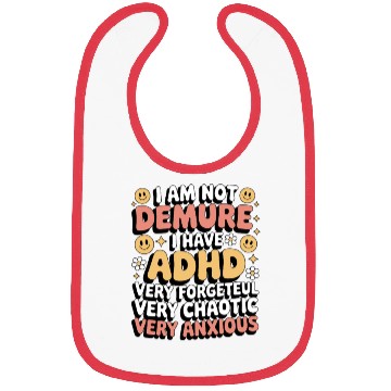 Discover Funny Adhd Awareness Bibs