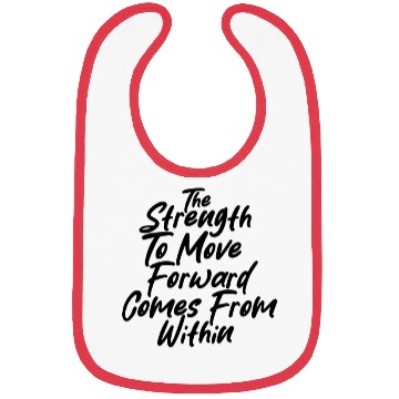 Discover Inner Strength Self Growth Positive Mindset Quote Bibs