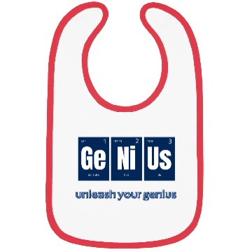 Discover Periodic Table Bibs,Science Inspire, Unleash Power