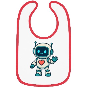 Discover AI & Robot Characters – Futuristic Design Collecti Bibs
