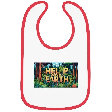 Discover help save earth Bibs
