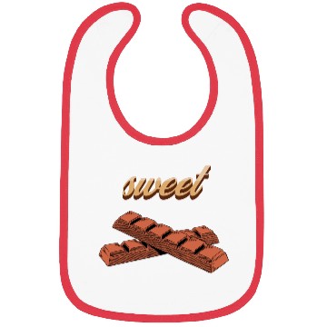 Discover Sweet Like Chocolate Bibs