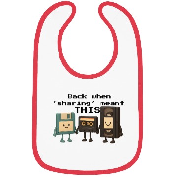 Discover OG Viral Crew, Floppy Disk Cassette Tape VHS Bibs