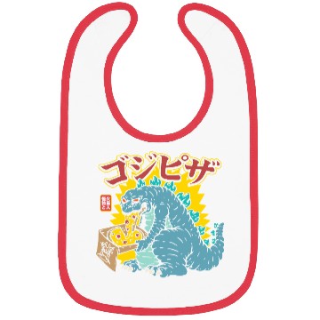 Discover Kaiju Pizza Cravings Bibs