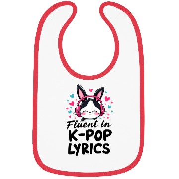 Discover Fluent In K-Pop Cute Bunny Rabbit Bibs