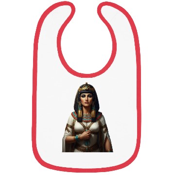 Discover Royal Ancient Egyptian Queen Portrait Bibs