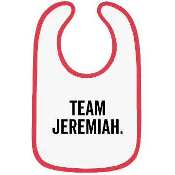 Discover Team Jeremiah Bibs