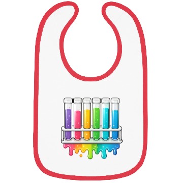 Discover Chemistry Test Tube Design Bibs
