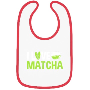 Discover Matcha Green Tea Matcha Lover Bibs