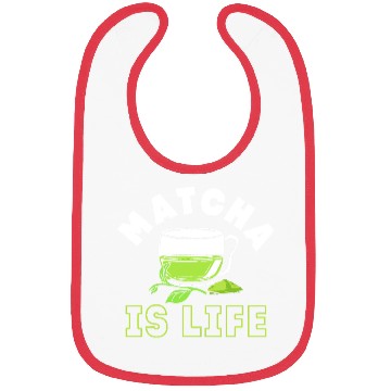 Discover Matcha Green Tea Lover Tea Bibs