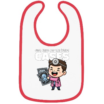 Discover JUST HERE FOR THE WEIRD CASES - DOCTOR GIFT Bibs