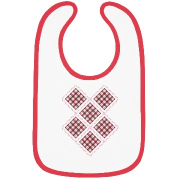 Discover Vyshyvanka in contrasting colors Bibs