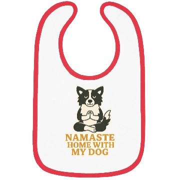 Discover Peaceful Dog Meditation Design Bibs