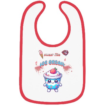 Discover sweet like ice cream Bibs