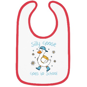 Discover Silly Goose Back to School Funny Bibs