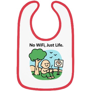 Discover Peaceful Mind Grounding Design Bibs