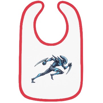 Discover Velocity Alien (Speedster) Cartoon Bibs