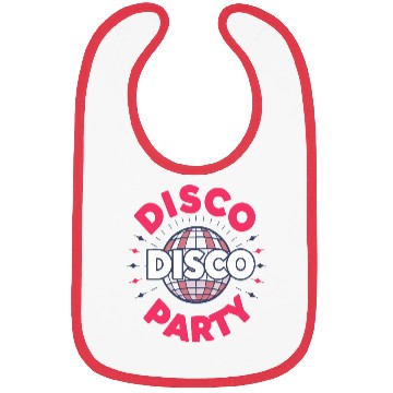 Discover Disco Disco Party Party Bibs
