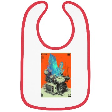 Discover Retro Tech Crystal Fusion Bibs
