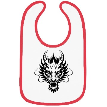 Discover Dragon Head T Tattoo Design Bibs