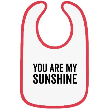 Discover You Are My Sunshine Bibs