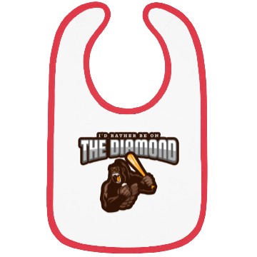 Discover baseball gorilla Bibs