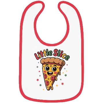 Discover Whimsical Pizza Slice Bibs